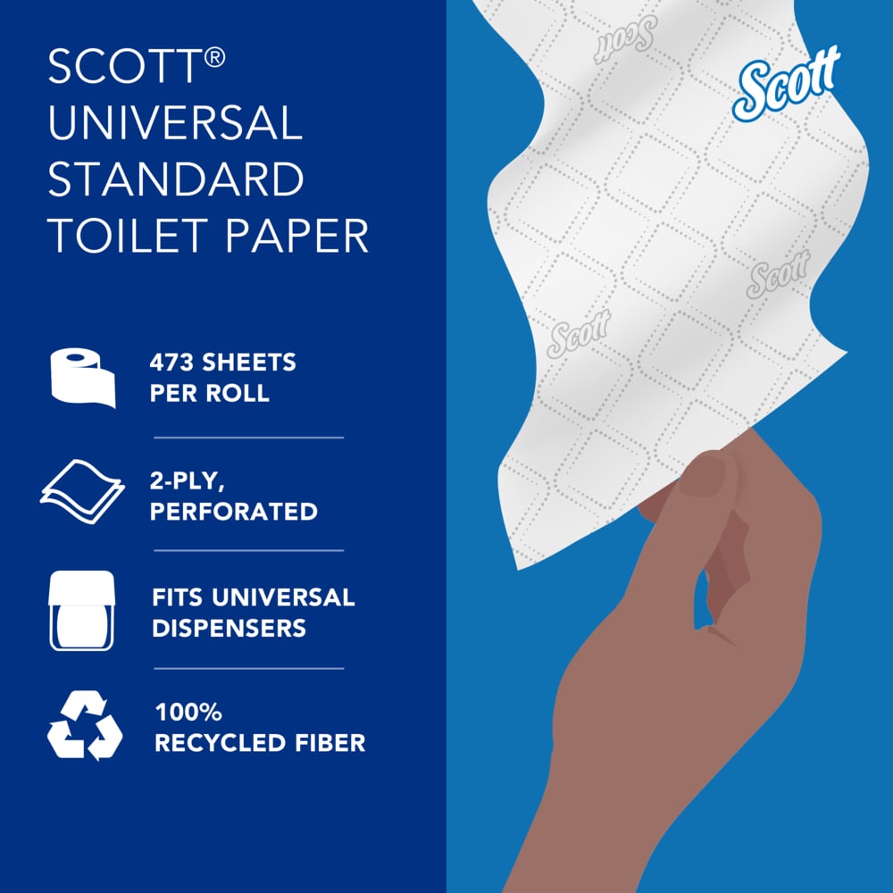 Toilet Tissue Scott 1/80 | TT10005SC | 1321702