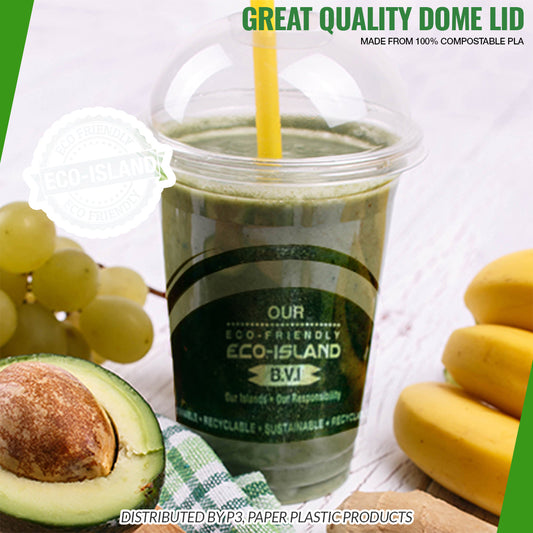 16oz Eco-Island Dome Lids 20/50