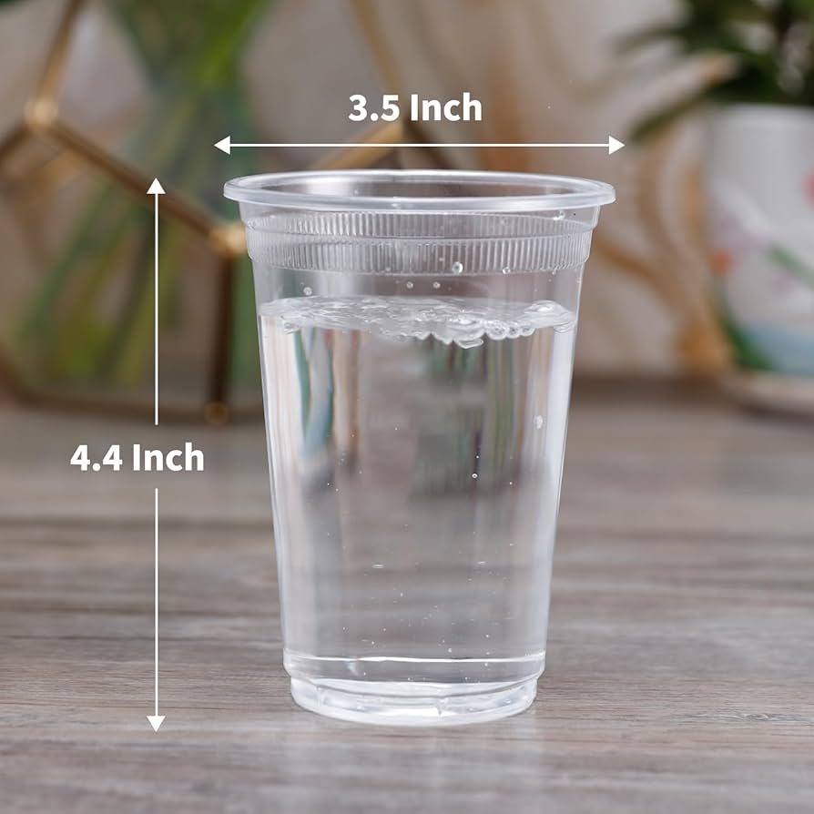 14oz Clear Cups HYP PET 98mm 20/50