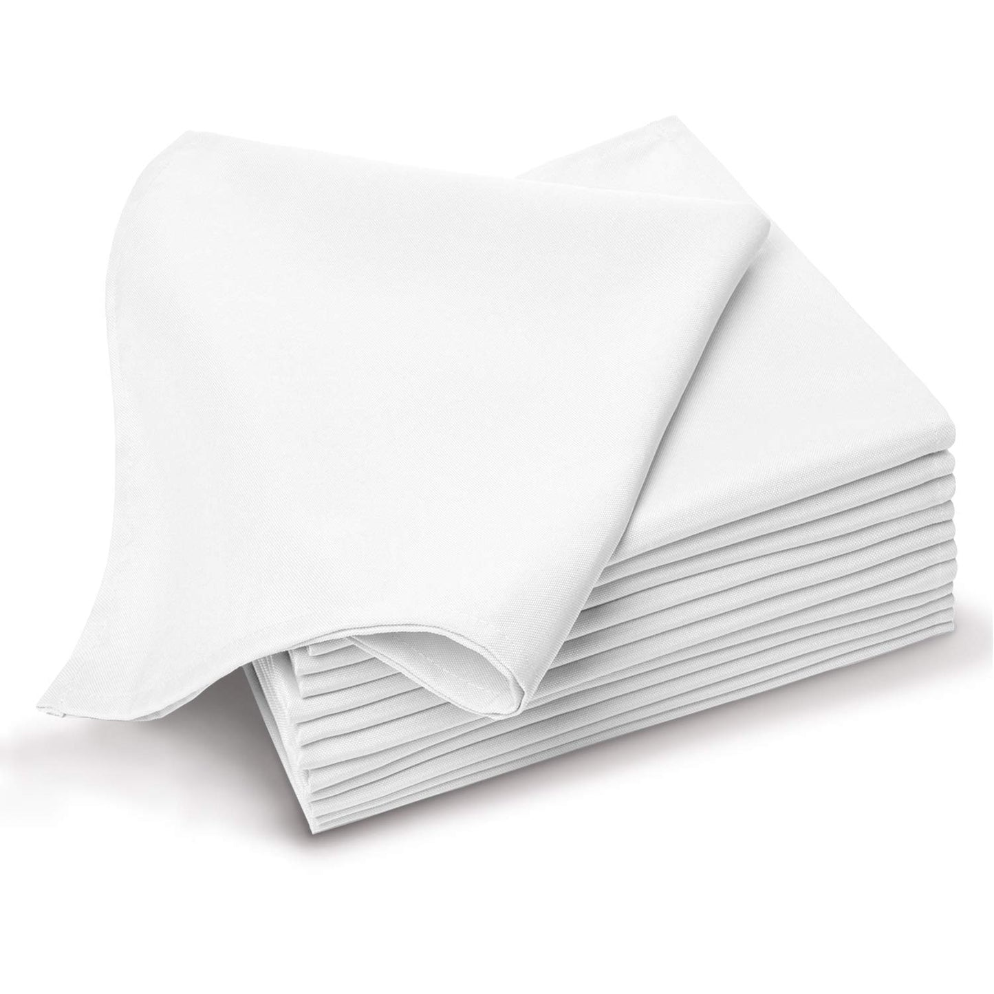 Dinner Napkins Wht 1Ply Virgin Captiva 18/250