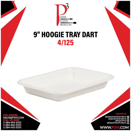 9" Hoogie Tray Dart 4/125