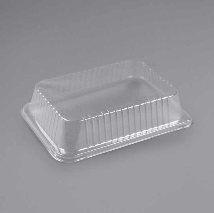 Foil Pan Dome Lids 1/2 Size HD 1/100