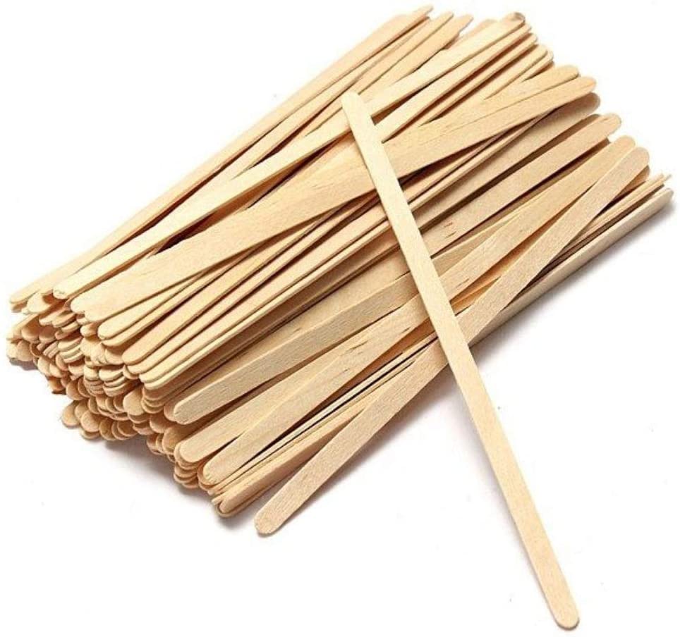 Stirrers Coffee Wood 5.5" 10/1000