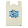 T-shirt Bag 11.5x6.5x2 White (Dolphin) 1/700