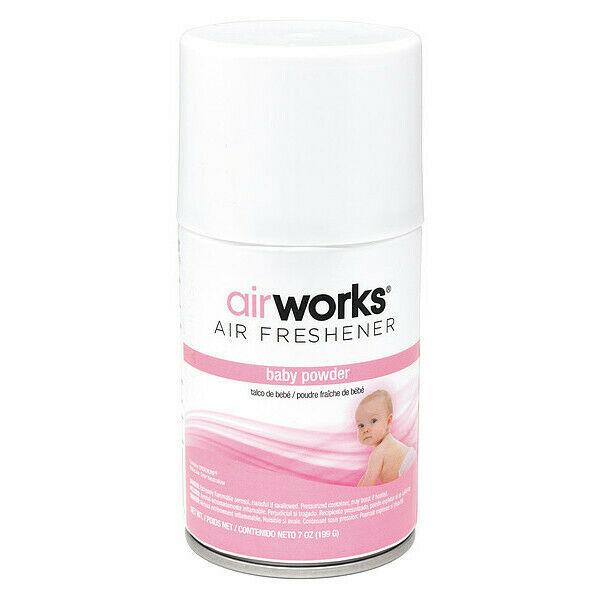 Refill Aerosol Baby Powd 12/7oz