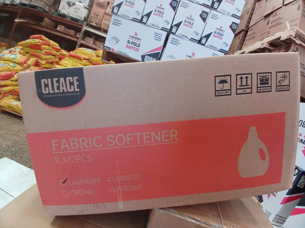 Fabric Softener Cleace 1Kgs. 1/12