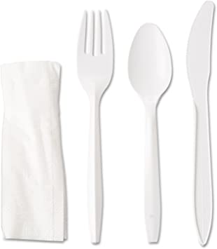 Wrapped Napk+Fork+Knife+Spoon T.P 5/100