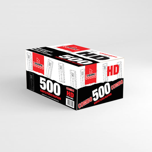 Wrapped Reserve Combo Knife, Fork & Napkin 10/50