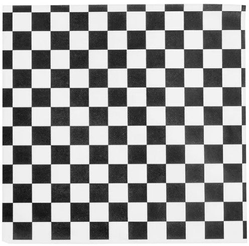Sandwich Wrap 12"x12" BLK & WHT 5/1000