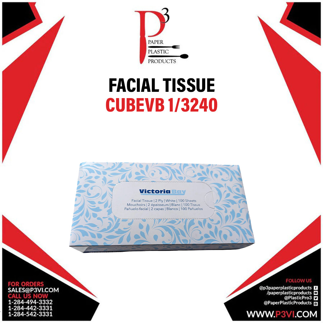 FACIAL TISSUE CUBEVB 1/3240