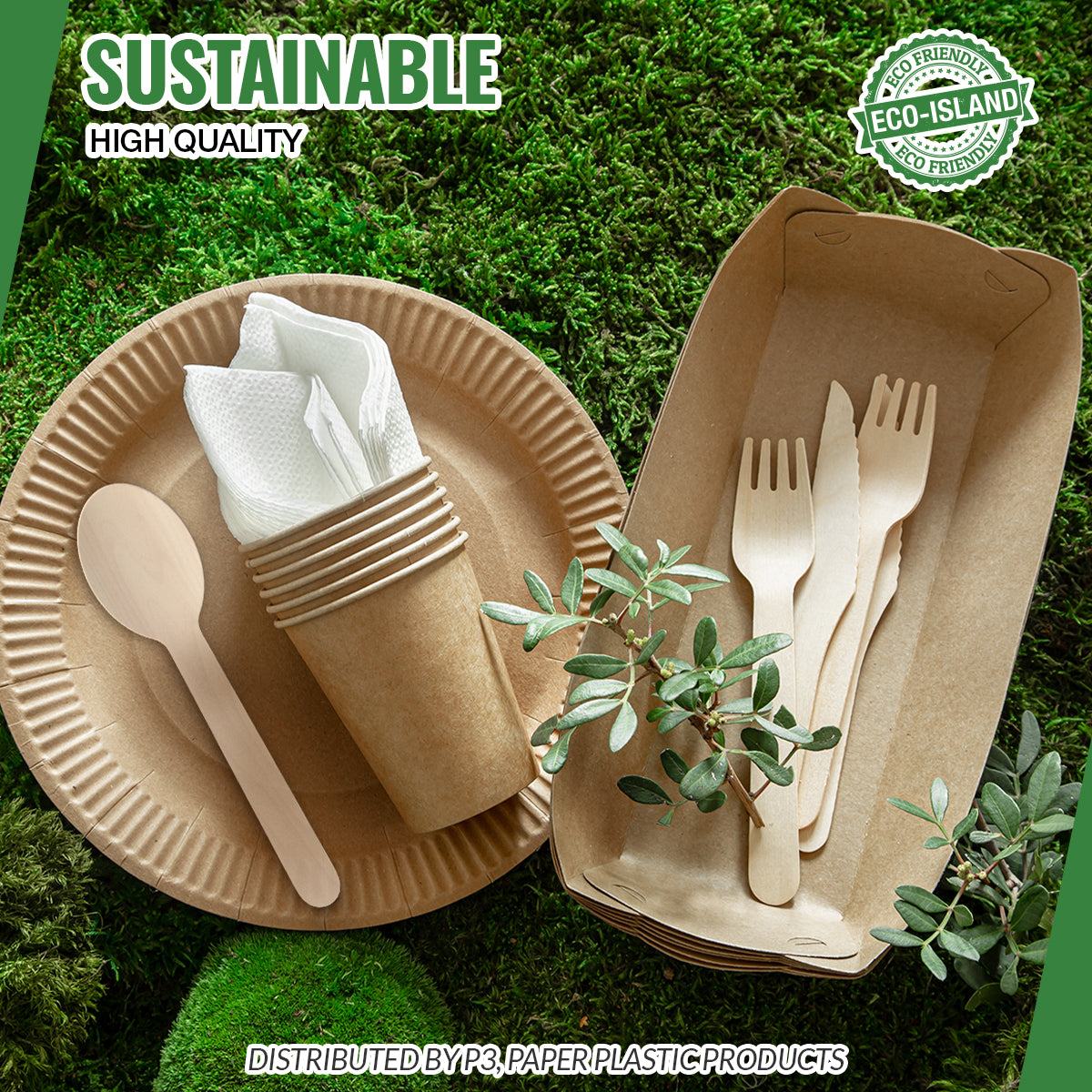 Wooden Combo 6.25" Combo (F,N,K,S) Eco-Island 1/500