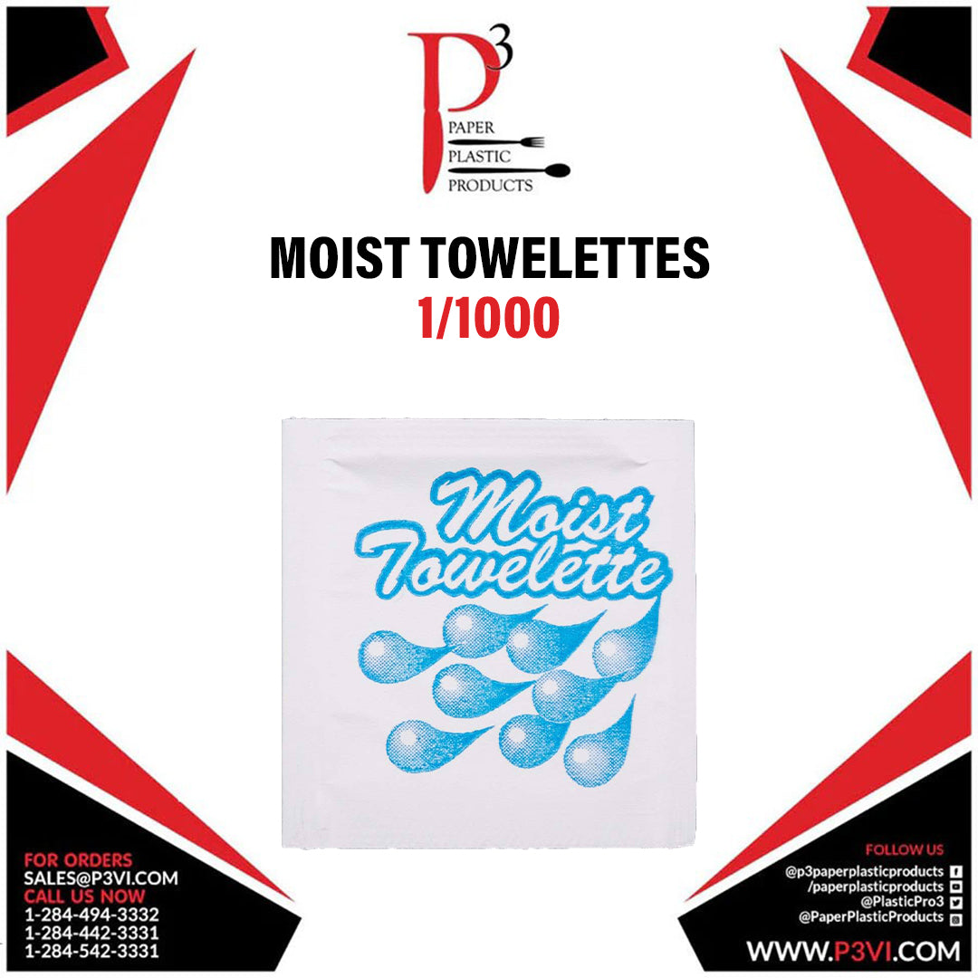 Moist Towelettes 1/1000