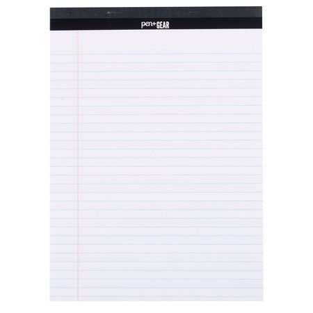 Note Pad Legal Wht. Size 6/12/1