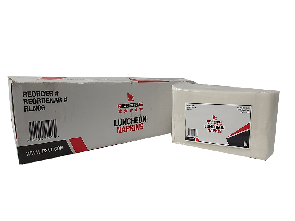 Lunch Napkins Reserve Wht 1Ply 6/500 | PNL10000 | RLN06 |