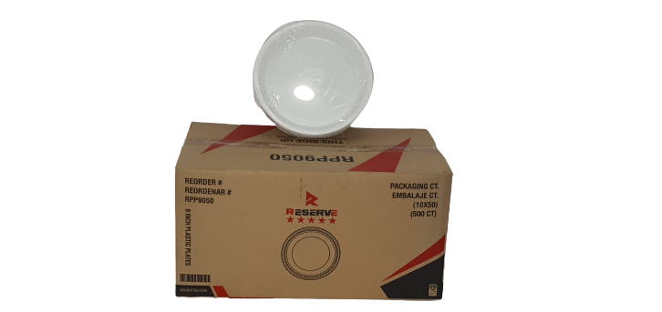 Plastic Plate 9" Reserve 10/50