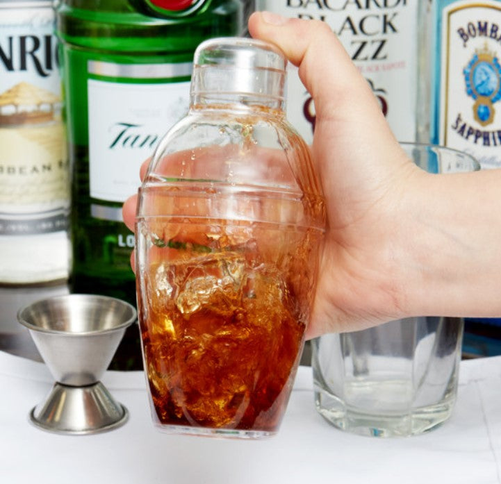 Disposable 7oz Clear Plastic Shaker 24/1