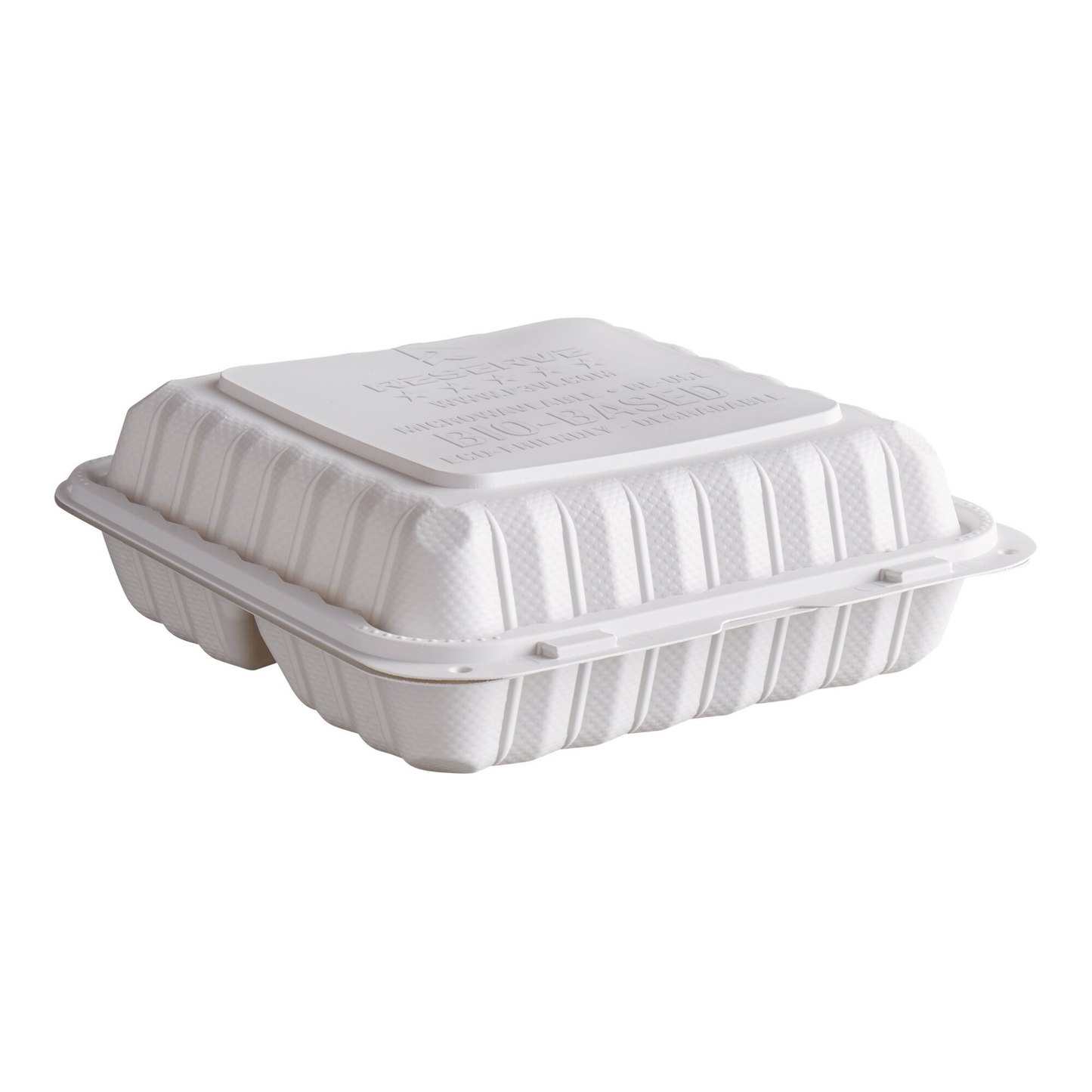 8x8 Degradable PP Reserve Tray 4x50 | 1 Compartment & 3 Compartment