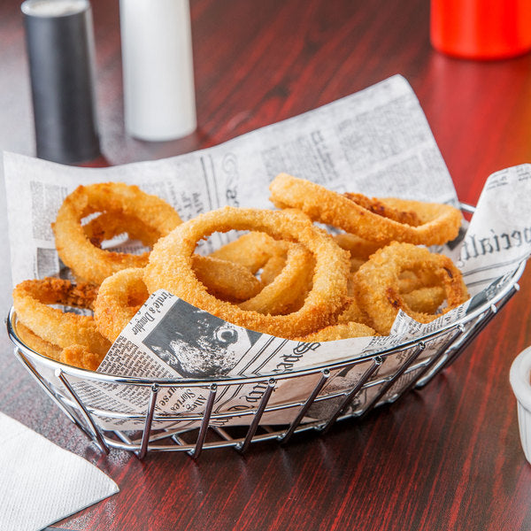 Serving Basket SS Wire 9 1/4"x6 1/2" GET 1/1