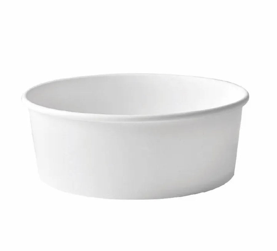 Soup Bowl 44oz (1300ml) Kraft Paper White Eco-Island 6/50