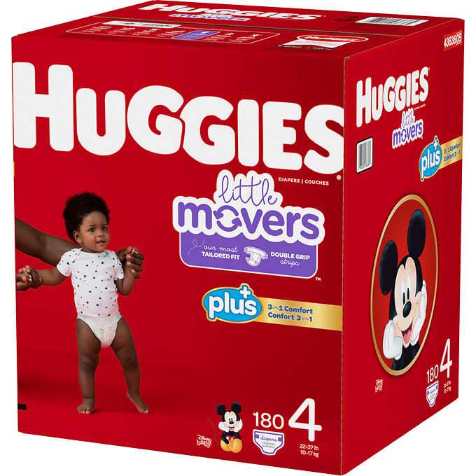 Diaper L. Movers SZ4 1/180ct