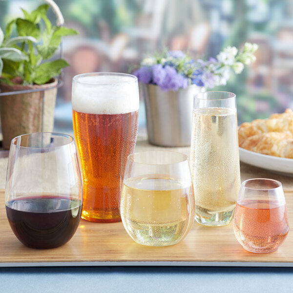 Stemless Flute 9oz Cups Choice 4/16