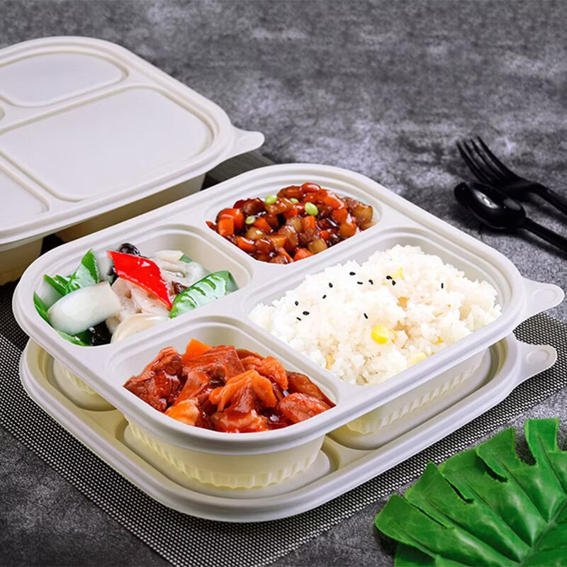 Degradable PP Reserve Tray 2x100 - 1C PP White