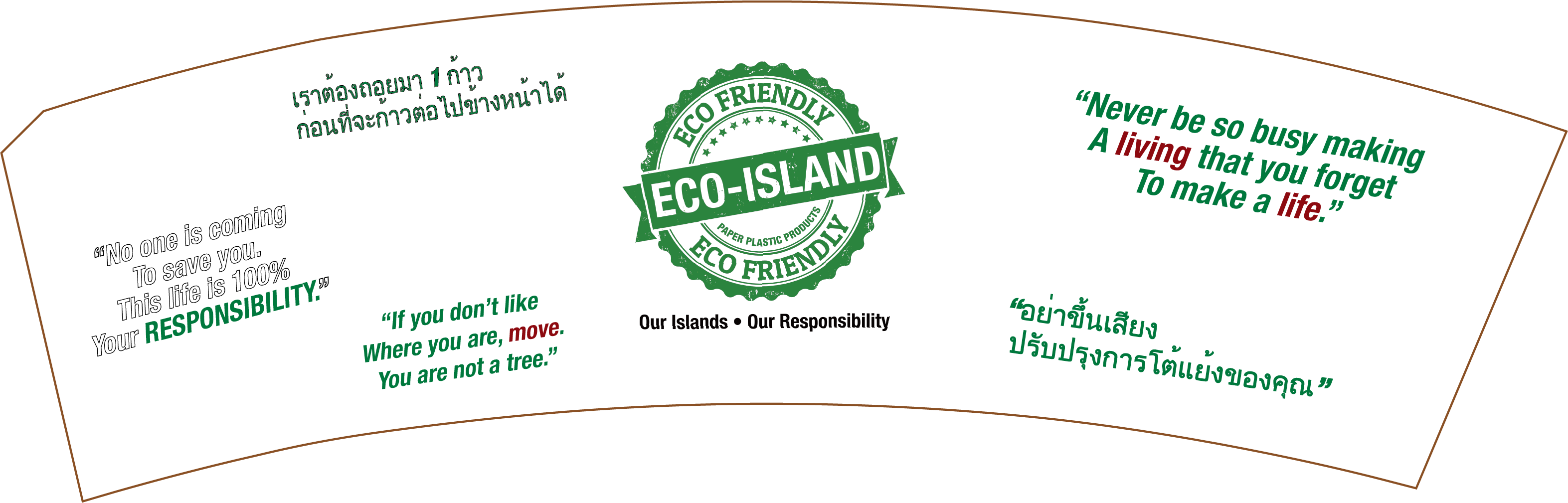 Coffee Sleeves 8-10oz Wht Eco-Island 20/50