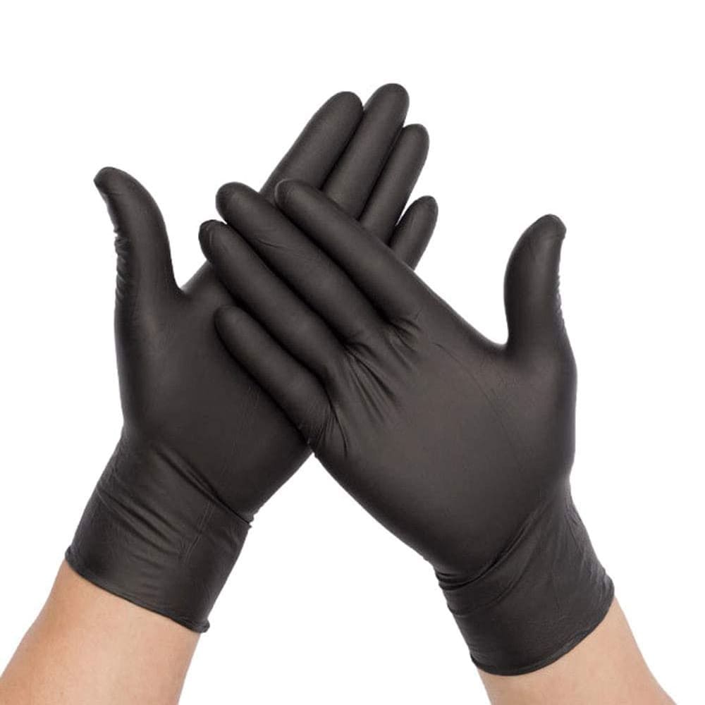 Gloves Nitrile Black 3.9 mil Reserve 10/100 (L & XL)
