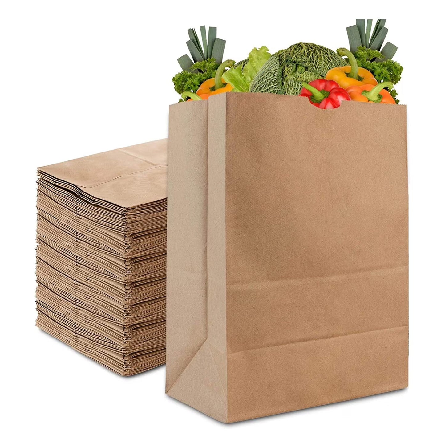 4# Brown Paper Bags 8/500 | BPB10002 | 7197