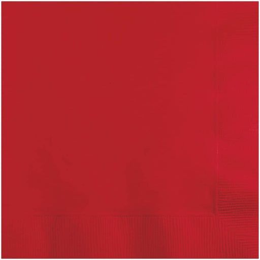 Beverage Napkins Red 2ply 4/250 - P3, Paper Plastic Products Inc.