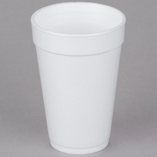 Foam Cup 16oz White 20/25 - P3, Paper Plastic Products Inc.