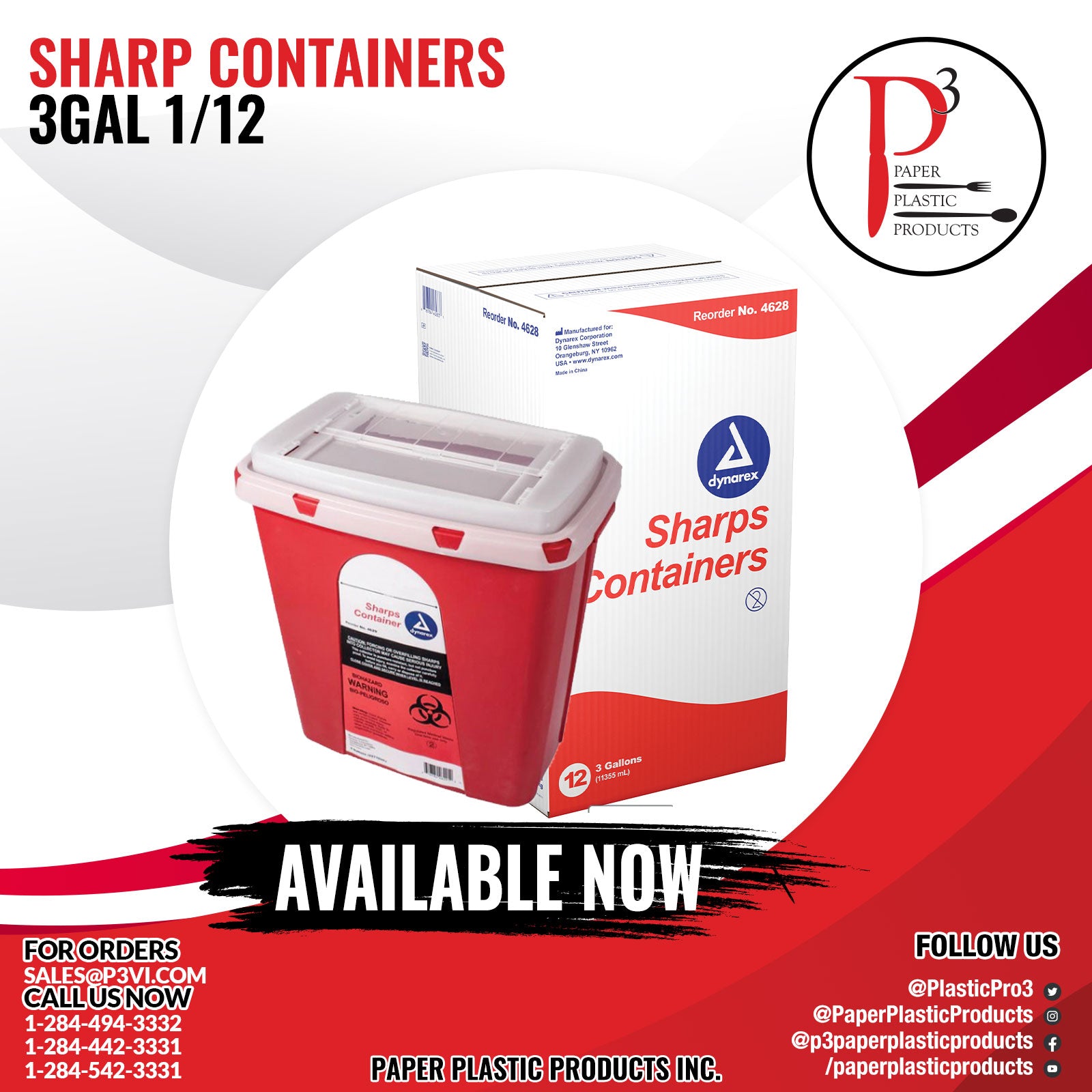 Sharp Containers 3Gal 12/1
