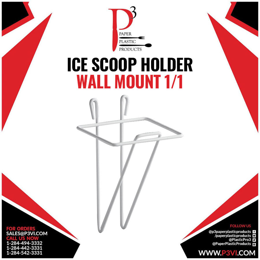 Ice Scoop Holder Wall Mount 1/1