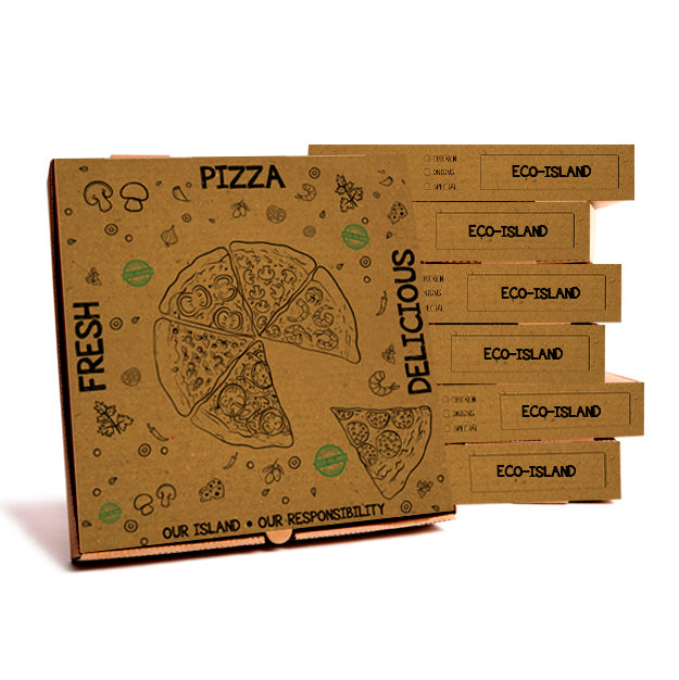 Pizza Box 10" Eco-Island BR 1/50
