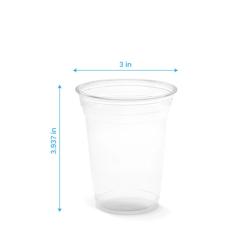 10oz P/Cups Translucent Fabri-kal 25/100