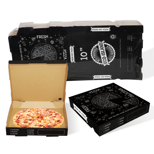 Pizza Box 14" Eco-Island BL 1/50