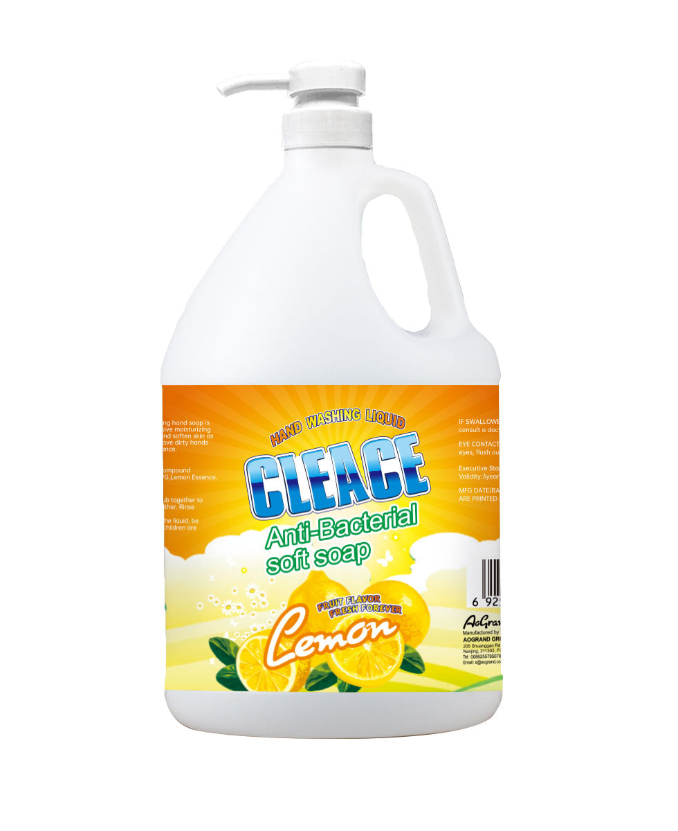 Hand Soap Cleace Lemon 1Gal 1/3