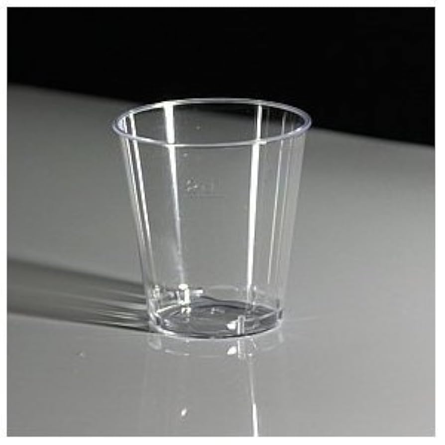 2oz Shot Choice Clear Plastic Glass 50/50 | PPC10015 | 347RSG2