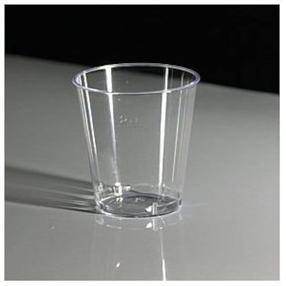 2oz Shot Choice Clear Plastic Glass 50/50 | PPC10015 | 347RSG2