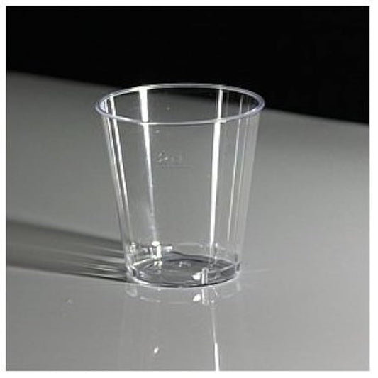 2oz Shot Choice Clear Plastic Glass 50/50 | PPC10015 | 347RSG2