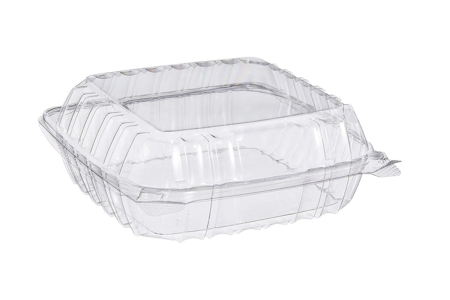 9x8 Clamshell Tray 1 Div Reserve Blk 3/50