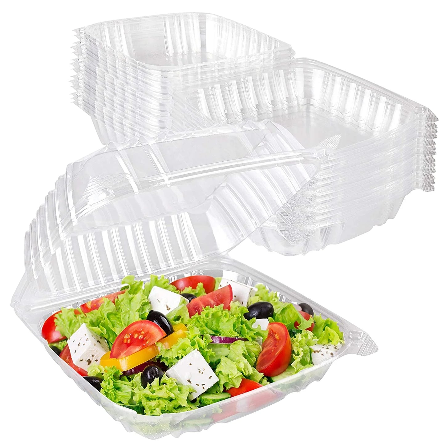 8x8 Clear Tray Reserve | 1 Compartment & 3 Compartment