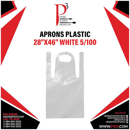 Aprons Plastic 10/100