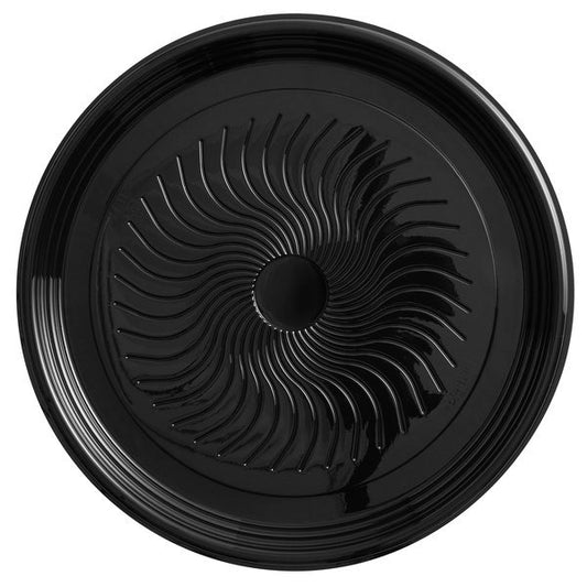 16" Catering Tray Black 1/36