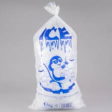 Ice Bags 25lb 15"x30" Clear 1/500