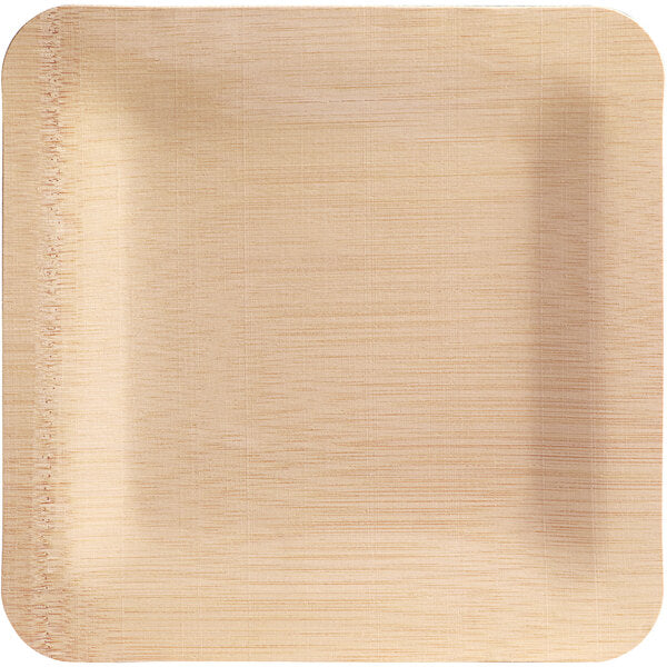 Wooden 9" Square Plates Choice 1/100