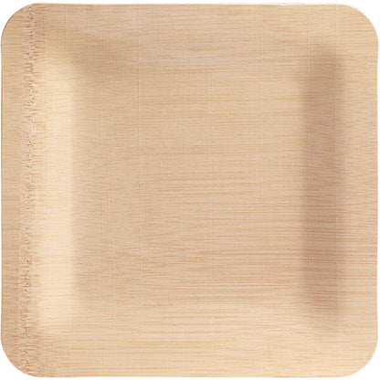 Wooden 7" Square Plates Choice 1/100