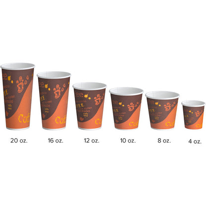 Paper Cup 4oz Coffee Print Choice 20/50