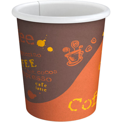 Paper Cup 4oz Coffee Print Choice 20/50