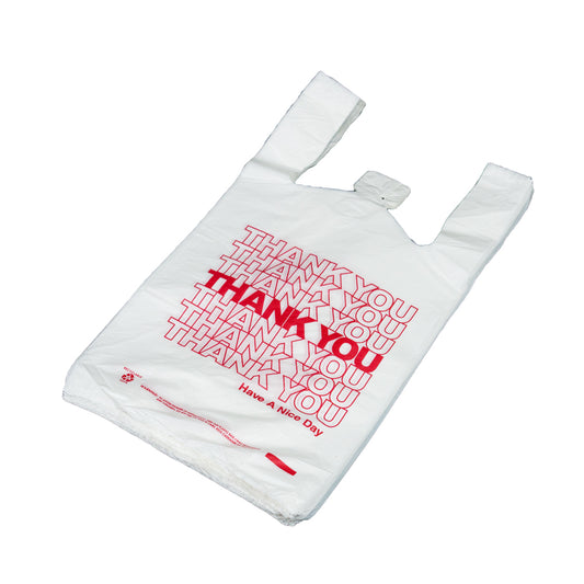 T-Shirt Bag 11.5x6x20 White 1/900